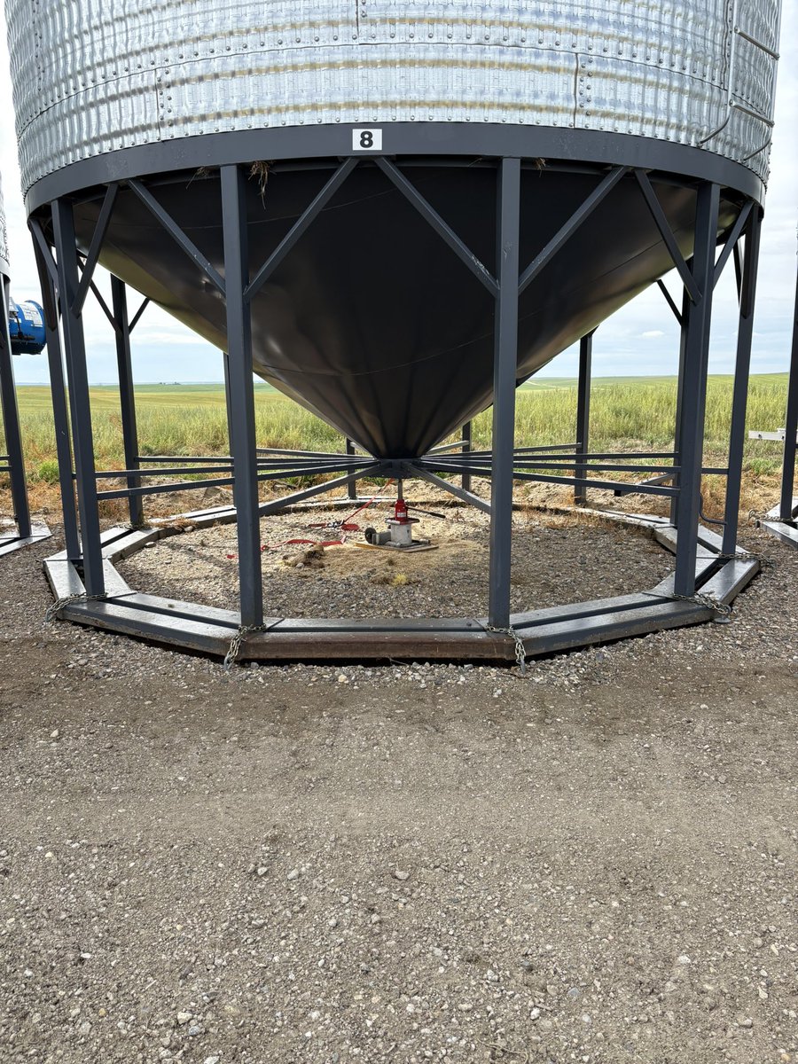 3/4” steel plate and a sprayer jack lifts 7000s like butter. Patent pending. Think I’ll call it the Binjacker 9000. Shoulda laid down fabric and more rock when these were put in. Live and learn.