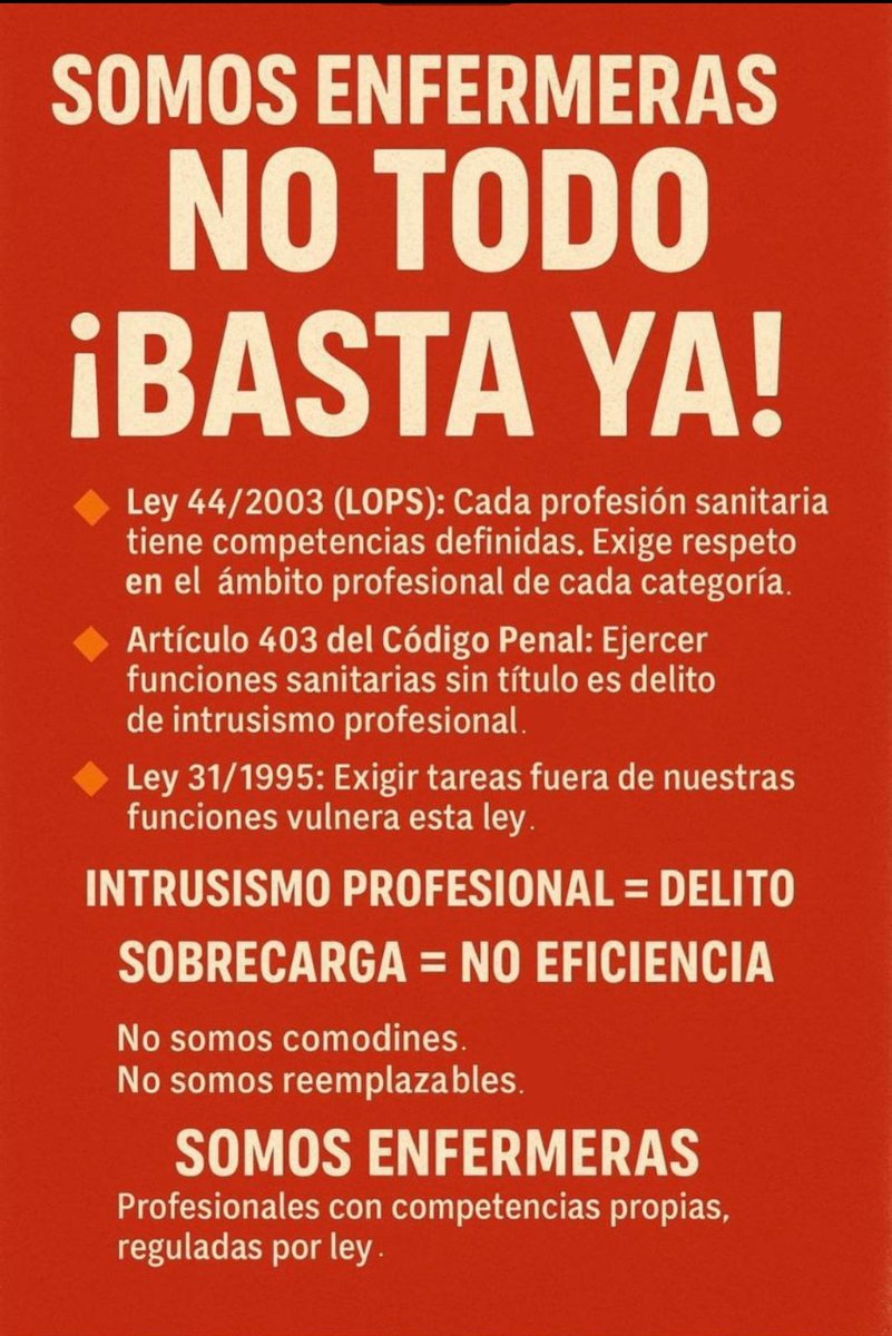 albertodelag🅰️1️⃣ Ya!!!EESTOs solución!!! (@albertodelag) on Twitter photo #enfermera1ya
Los aplausos de las 8 se han quedado en.... Nada, eran para pasar un rato.
Verás si algún día exigimos en las calles nuestro A1 el apoyo popular que tenemos. Nada
<a href="/sanidadgob/">Ministerio de Sanidad</a> #enfermera1ya
Los aplausos de las 8 se han quedado en.... Nada, eran para pasar un rato.
Verás si algún día exigimos en las calles nuestro A1 el apoyo popular que tenemos. Nada
<a href="/sanidadgob/">Ministerio de Sanidad</a>