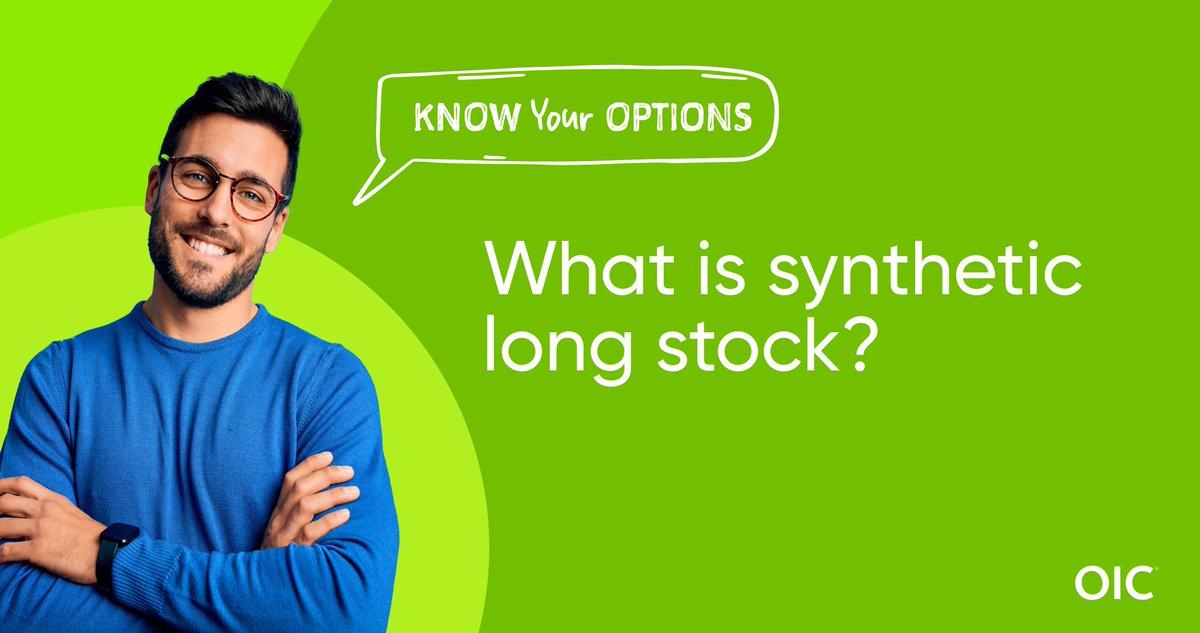 Options_Edu's tweet photo. A long call combined with a short put of the same strike and expiration. https://t.co/0k2e6VIqed #OptionsFAQ #FAQFriday https://t.co/1lQv0zGsfT
