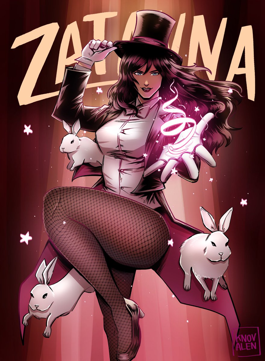Welcome one and all! #ZatannaZatara #Zatanna #digitalart