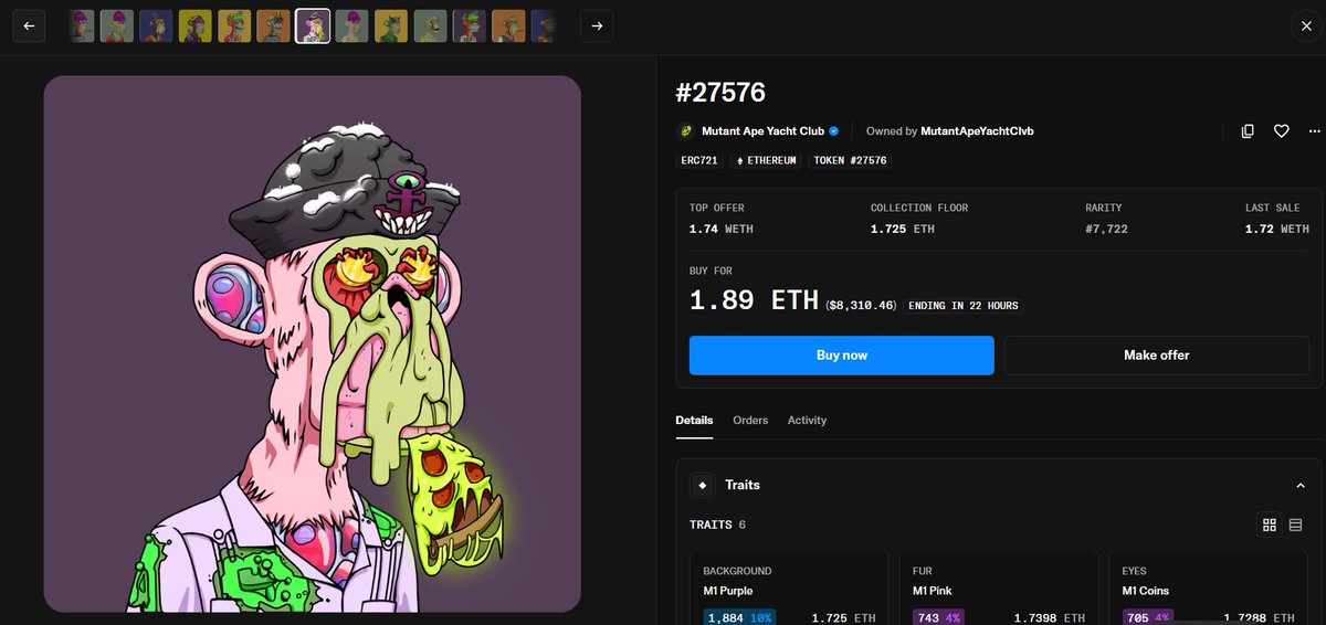 Moonlyght🌙 (@moonlyght_eth) on Twitter photo I’ve known <a href="/Brongis9163/">Brongis 👾🦍</a> for a while, and he’s done a lot of good for the space and the Ape community.
I’d like to raise 0.0189 ETH from 100 people to buy back his listed Mutant (1.89 ETH total.)
If you’d like to contribute and help him get his Mutant back, here’s the address I’ve known <a href="/Brongis9163/">Brongis 👾🦍</a> for a while, and he’s done a lot of good for the space and the Ape community.
I’d like to raise 0.0189 ETH from 100 people to buy back his listed Mutant (1.89 ETH total.)
If you’d like to contribute and help him get his Mutant back, here’s the address