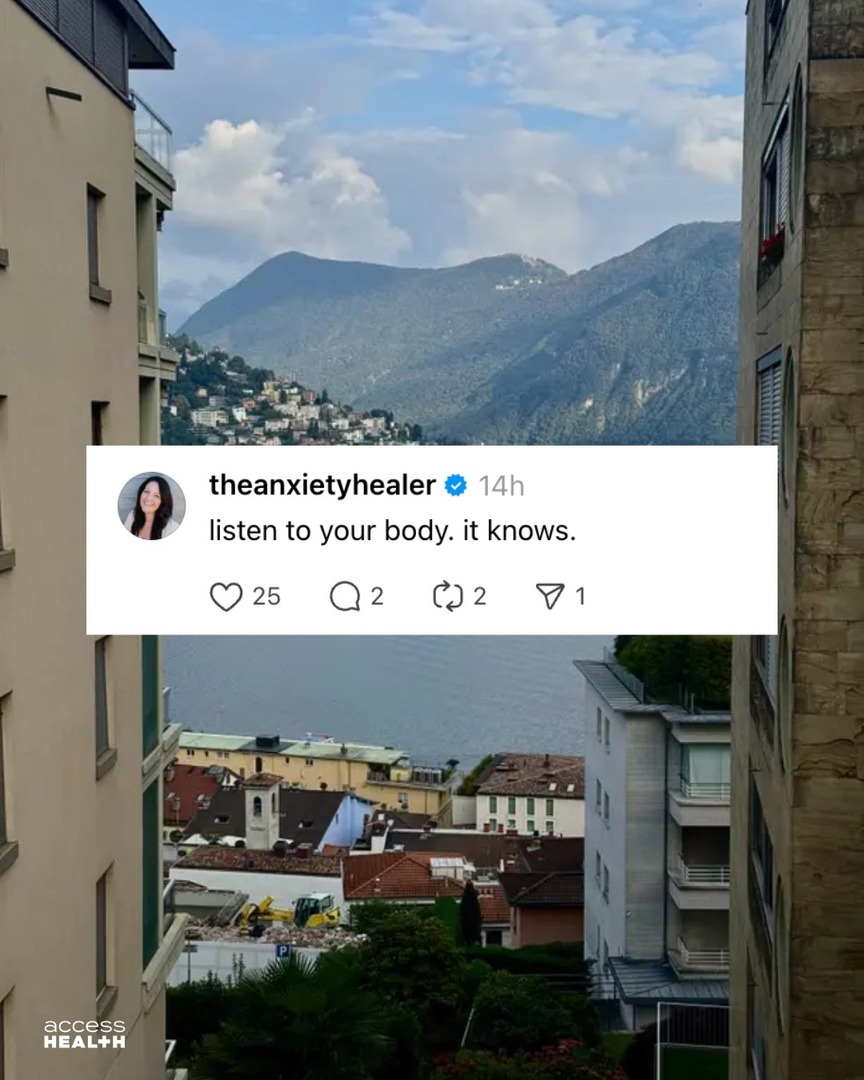 Access Health tweet media