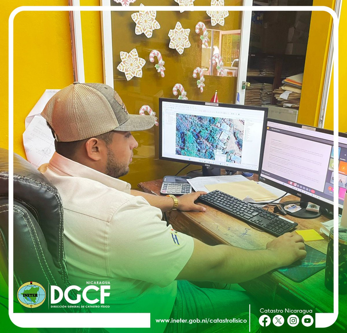 #Nicaragua En el marco de la Comisión Nacional de Catastro, hoy, continuamos con el ciclo de capacitaciones especializadas sobre Marco Legal, Procedimiento y Flujo de los Servicios Catastrales, dirigidas a los servidores públicos de los Catastros Municipales. #CatastroNicaragua