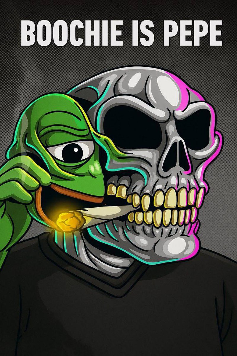 DomajorReminor's tweet image. #Boochie is #Pepe in skeleton form.