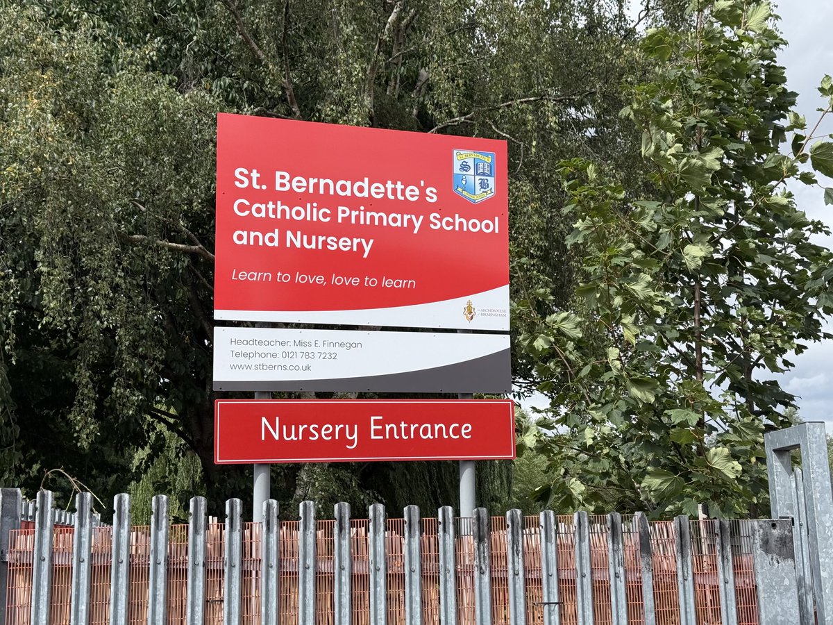 School Signs (@schoolsignscouk) on Twitter photo Just one of the new perimeter post signs produced and fitted <a href="/StBernsPrimary/">St. Bernadette's</a> <a href="/BhamDES/">Birmingham Diocesan Education Service</a> <a href="/RCBirmingham/">RC Birmingham</a>
The new signs celebrate the school’s branding and #mission and are located to welcome #stakeholders to site. See more at schoolsigns.co.uk Just one of the new perimeter post signs produced and fitted <a href="/StBernsPrimary/">St. Bernadette's</a> <a href="/BhamDES/">Birmingham Diocesan Education Service</a> <a href="/RCBirmingham/">RC Birmingham</a>
The new signs celebrate the school’s branding and #mission and are located to welcome #stakeholders to site. See more at schoolsigns.co.uk