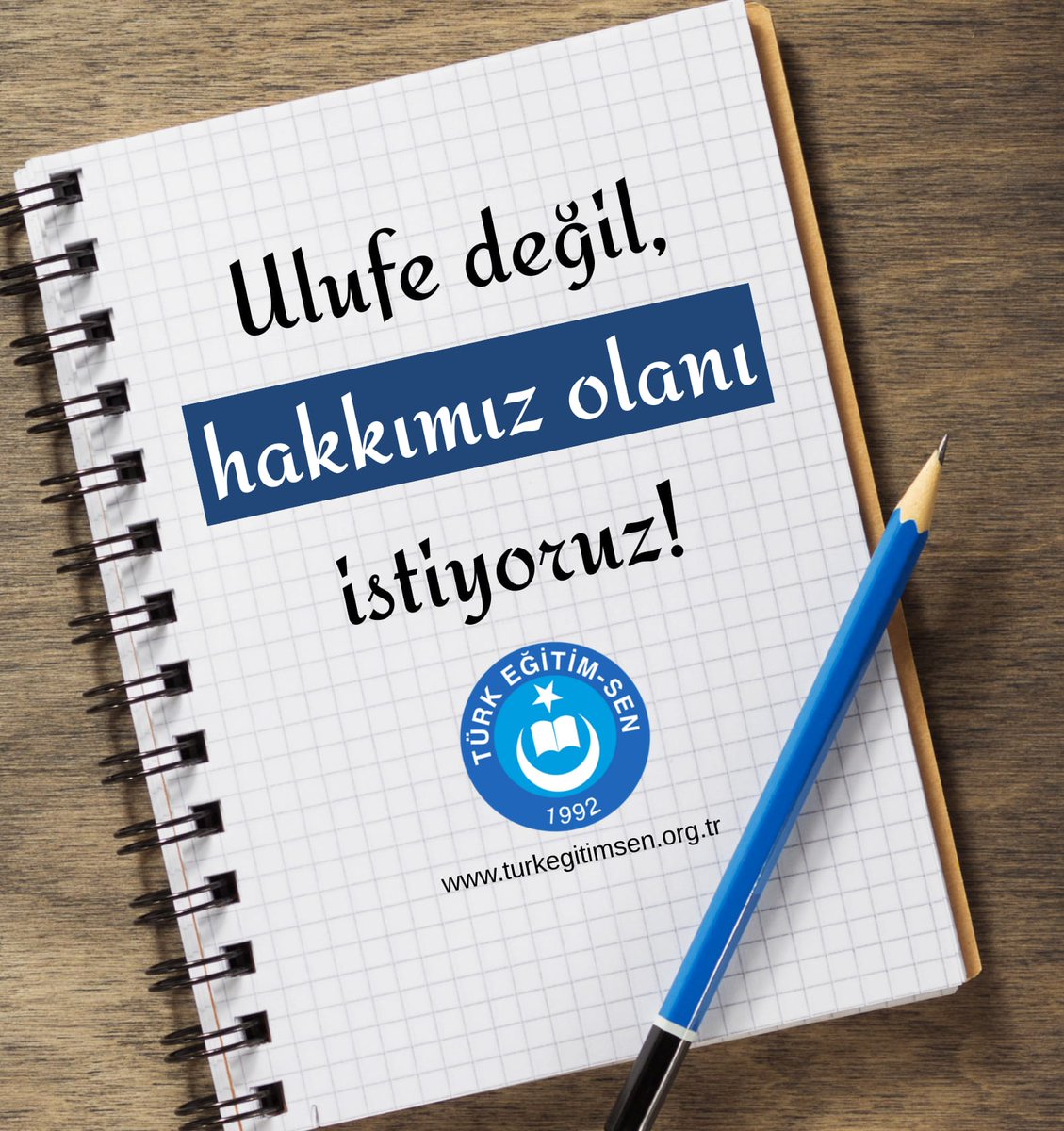 #memurhakkınıistiyor