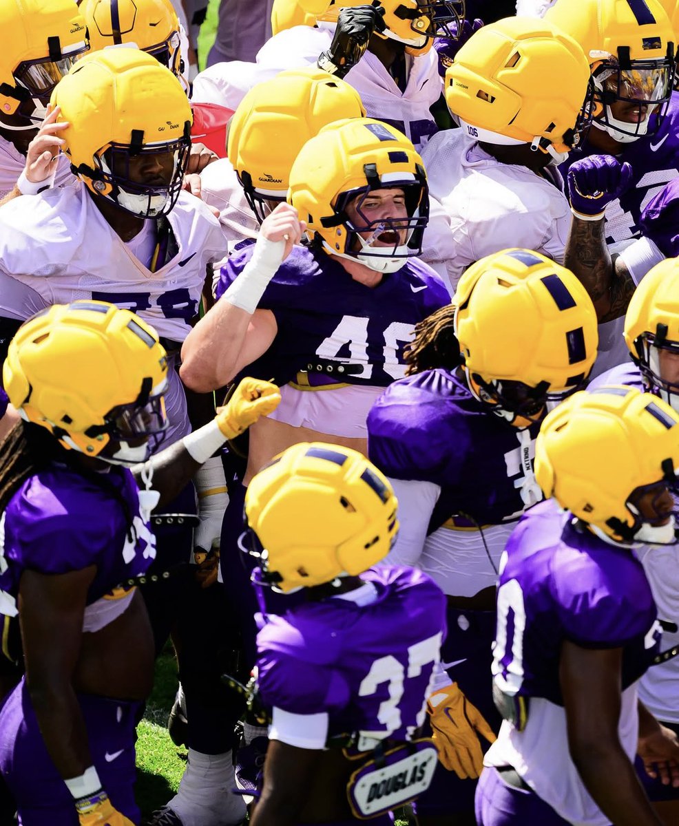 znagy20's tweet image. The #LSU Depth Chart is beginning to take shape on defense:

DT: Bernard Gooden + Dominick McKinley
EDGE: Jack Pyburn + Gabe Reliford
LB: Whit Weeks + West Weeks
STAR: H. Perkins
CB: Mansoor Delane + A. Stamps
S: AJ Haulcy + T. Cooley

A ways to go, but the consistent 1st Team.