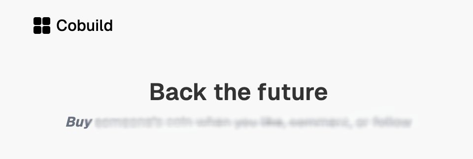 cooking up something special

our goal? make it 10x easier to support your favorite creators. miniapp coming to <a href="/farcaster_xyz/">Farcaster</a> / <a href="/baseapp/">Base app</a> next week

can you guess how it works?