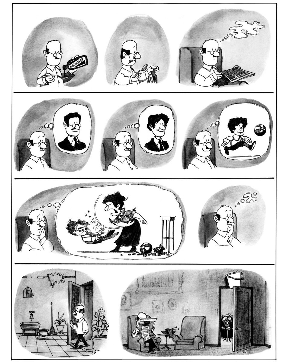 #QuinoterapiaDigital

Sesión #12: Paso del tiempo. ⏳🗝

#Quino