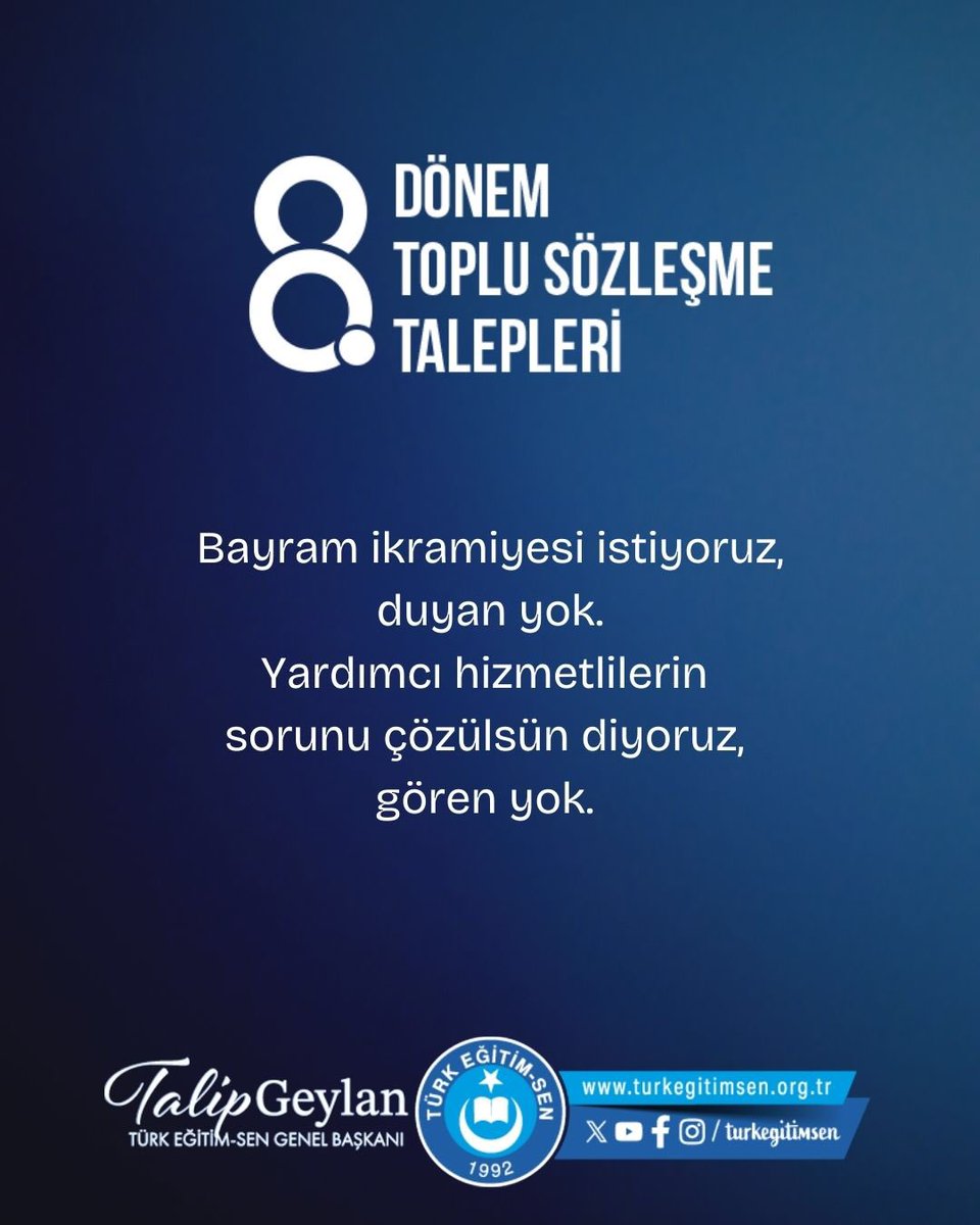 #MemurHakkınıİstiyor