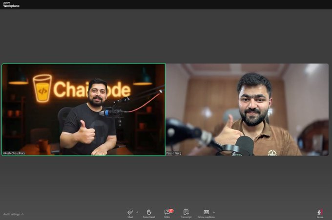 iAmYGhugardare's tweet image. Day 3 of GenAI with JS: Absolutely mind-blowing class! 🚀 Dove into the power of Agentic AI and how insanely simple it is to harness – just smart system prompts unlock crazy capabilities! 😎
#ChaiAurCode #GenAI #Cohort
@Hiteshdotcom @piyushgarg_dev