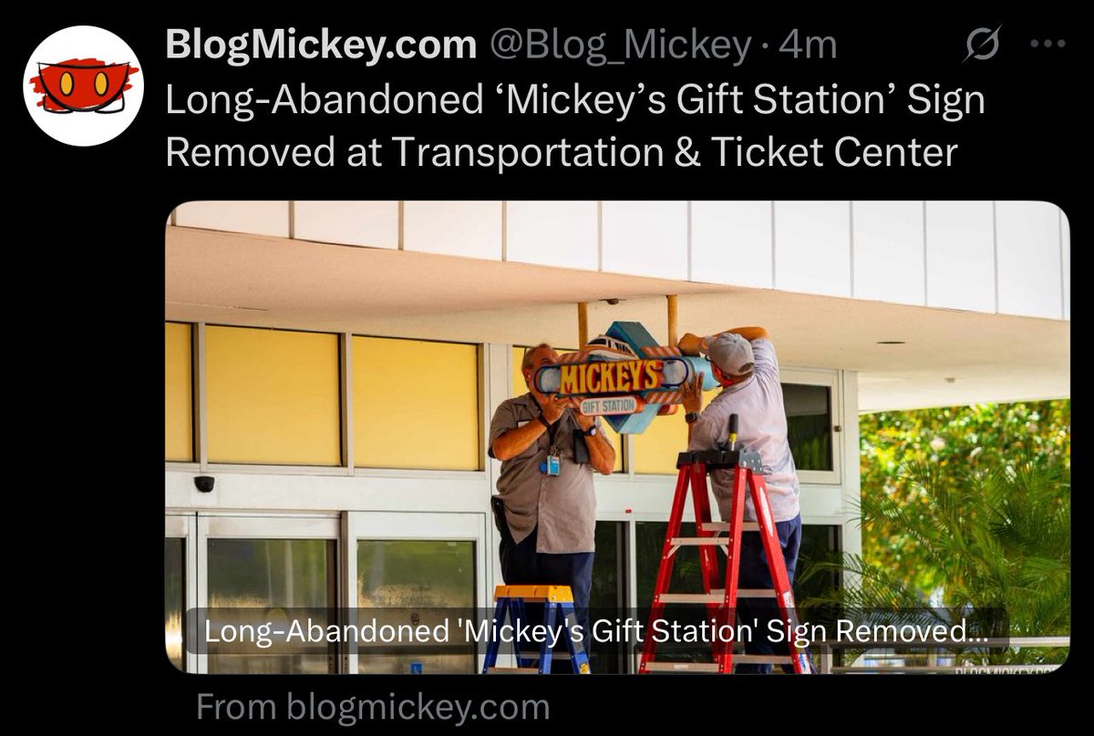 I’ve mentioned this before, but it amazes me that Disney has all these abandoned spaces and chooses to do absolutely nothing with them. You’d think it would be the easiest thing since they already exist.