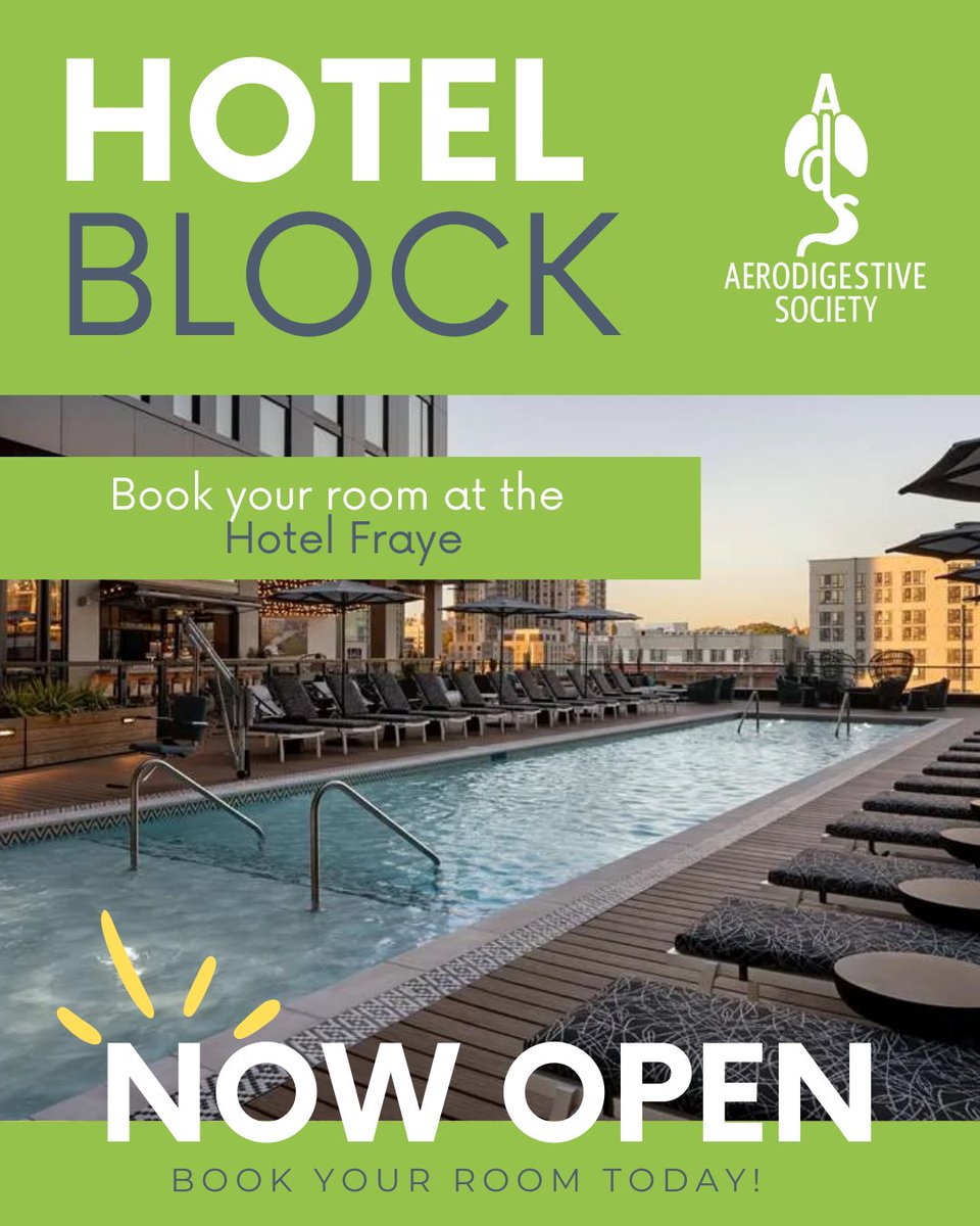 We’ve secured a special hotel block at Hotel Fraye for just $229/night — the lowest available rate!
🗓️ Deadline to book: August 21st

Reserve your room today and make the most of your conference experience! hilton.com/en/attend-my-e…