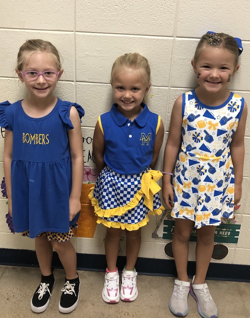 BomberFest Day! These Kinders have the spirit!