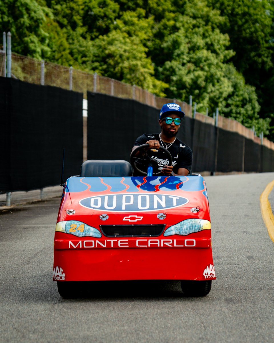 On his way to get some practice in.

<a href="/rajahcaruth_/">Rajah Kirby Caruth</a> | <a href="/HendrickCars/">Hendrick Automotive Group</a>