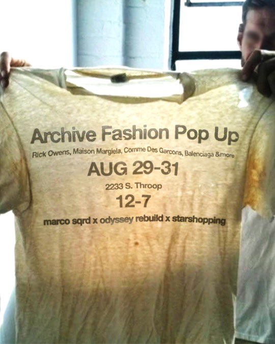 Chicago Archive Pop Up w/ <a href="/marcosqrd/">marcosqrd</a> &amp;  ig: starshoppingofficial___
