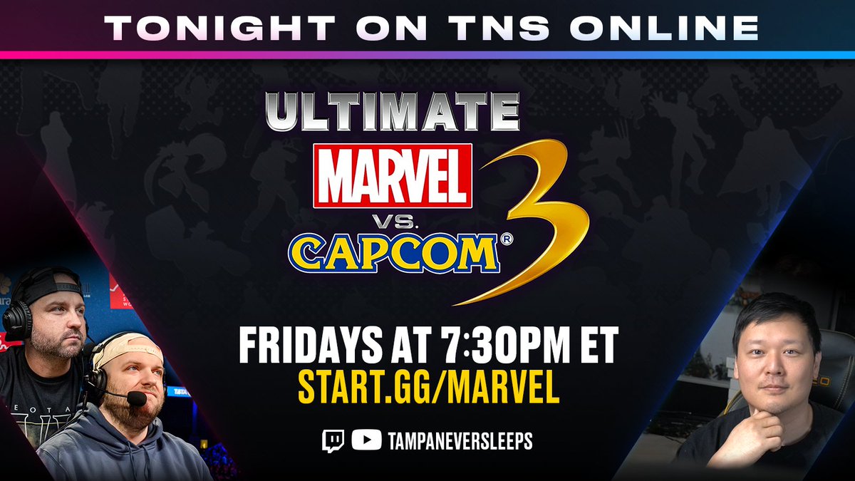 Tampa Never Sleeps (@tampaneversleep) on Twitter photo Fridays are for #Marvel 🔥 <a href="/TongNeverSleeps/">Tong @ Evo 2025</a> <a href="/southpawflash/">TNS southpaw flash</a> and <a href="/ProXYTCG/">TNS ProXY</a> are back, come enjoy some #UMvC3 😎 Fridays are for #Marvel 🔥 <a href="/TongNeverSleeps/">Tong @ Evo 2025</a> <a href="/southpawflash/">TNS southpaw flash</a> and <a href="/ProXYTCG/">TNS ProXY</a> are back, come enjoy some #UMvC3 😎