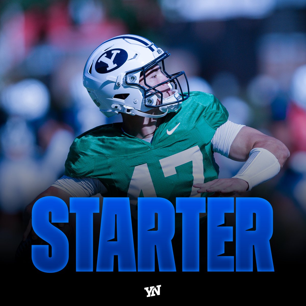 Bear Bachmeier is expected to be named the starting QB for the Cougars🔵🏈