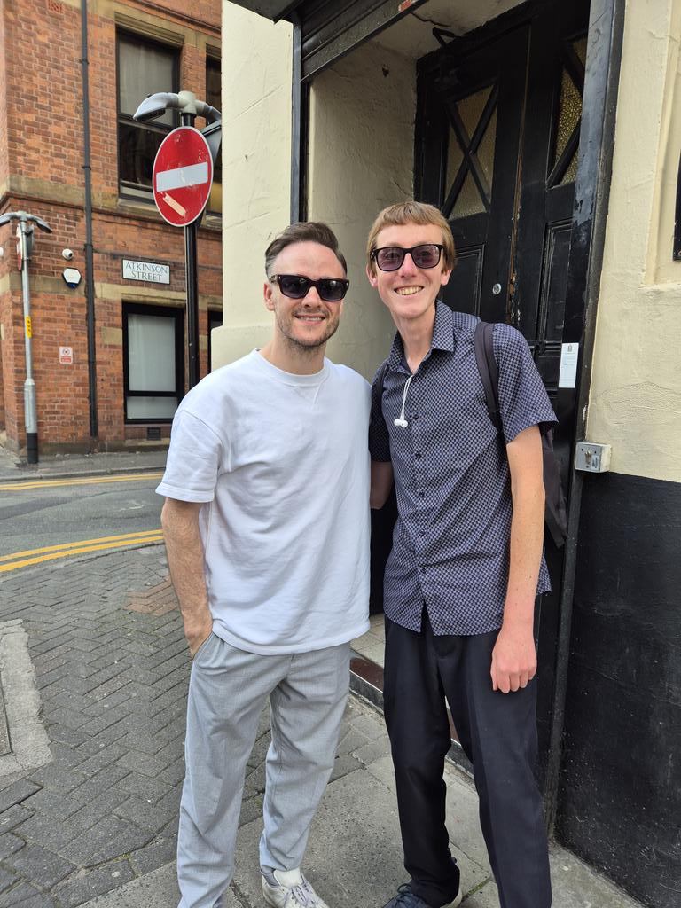 Matthew Gormley (@matthewpgormley) on Twitter photo He's a proper actor now!
<a href="/keviclifton/">Kevin Clifton</a> smashed it in <a href="/222aghoststory/">2:22 A Ghost Story</a>.
Great to meet you again. He's a proper actor now!
<a href="/keviclifton/">Kevin Clifton</a> smashed it in <a href="/222aghoststory/">2:22 A Ghost Story</a>.
Great to meet you again.