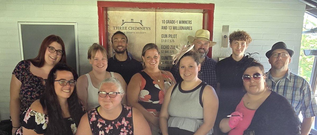 AccumeraLLC's tweet image. It's National Relaxation Day! It encourages us to slow down &amp;amp; unwind. To focus on taking care of oneself &amp;amp; taking a moment to relax. In honor of this, we revisit last month's Employee Appreciation Day @ the Saratoga Racetrack. We all had an amazing day of fun and laughter!