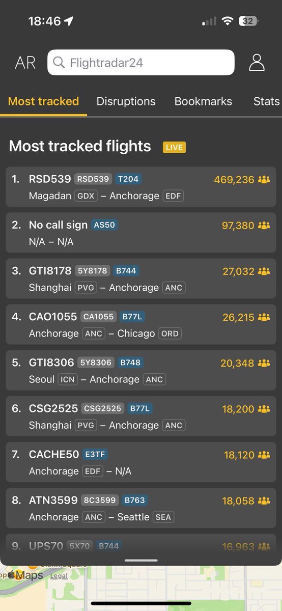 Wow <a href="/flightradar24/">Flightradar24</a>