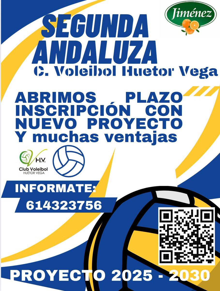 Vb_HuetorVega's tweet photo. En el Cub Voleibol Huétor Vega tenemos un equipo para ti. Si quieres unirte a nuestro Proyecto no lo dudes, contacta con nosotros. Senior masculino y femenino 💪🏼🏐 https://t.co/plBZF6caRE