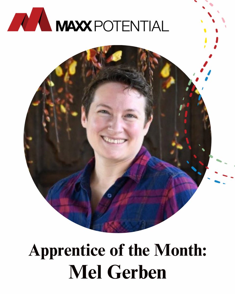 Congrats to the MAXX #ApprenticeOfTheMonth🥇Mel Gerben

"Mel’s initiative, curiosity, and perseverance make her a standout and our well-earned Apprentice of the Month."

Ready to become an Apprentice or to work with MAXX Apprentices? Find out more at MAXXpotential.com.