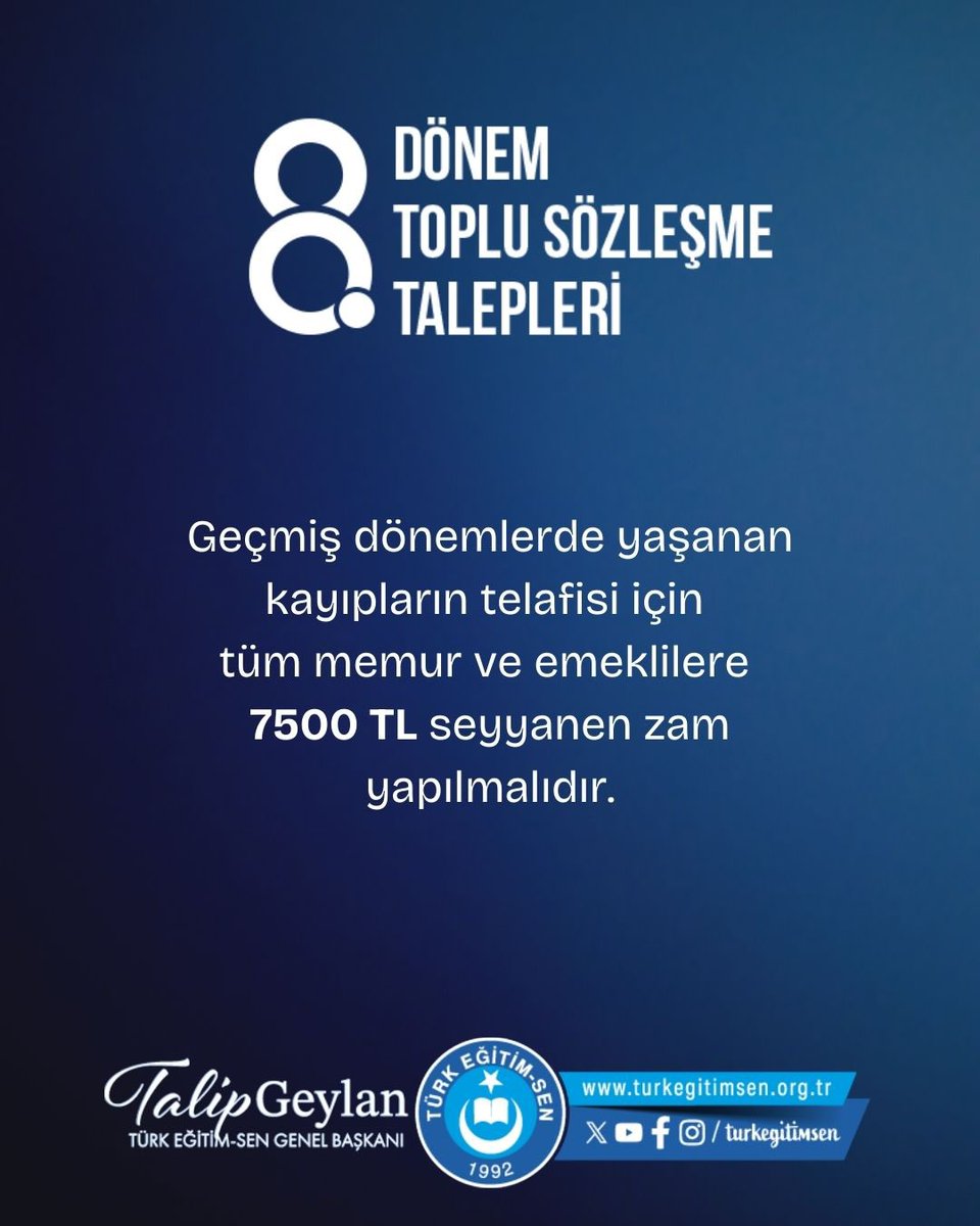 #MemurHakkınıİstiyor