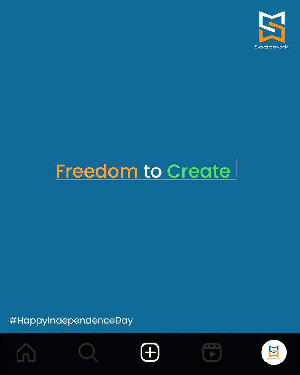 sociomarkin's tweet photo. Freedom fuels creativity, and creativity shapes the future. 🚀

#IndependenceDayIndia #FreedomToCreate #sociomark https://t.co/Jsk5zFpWej