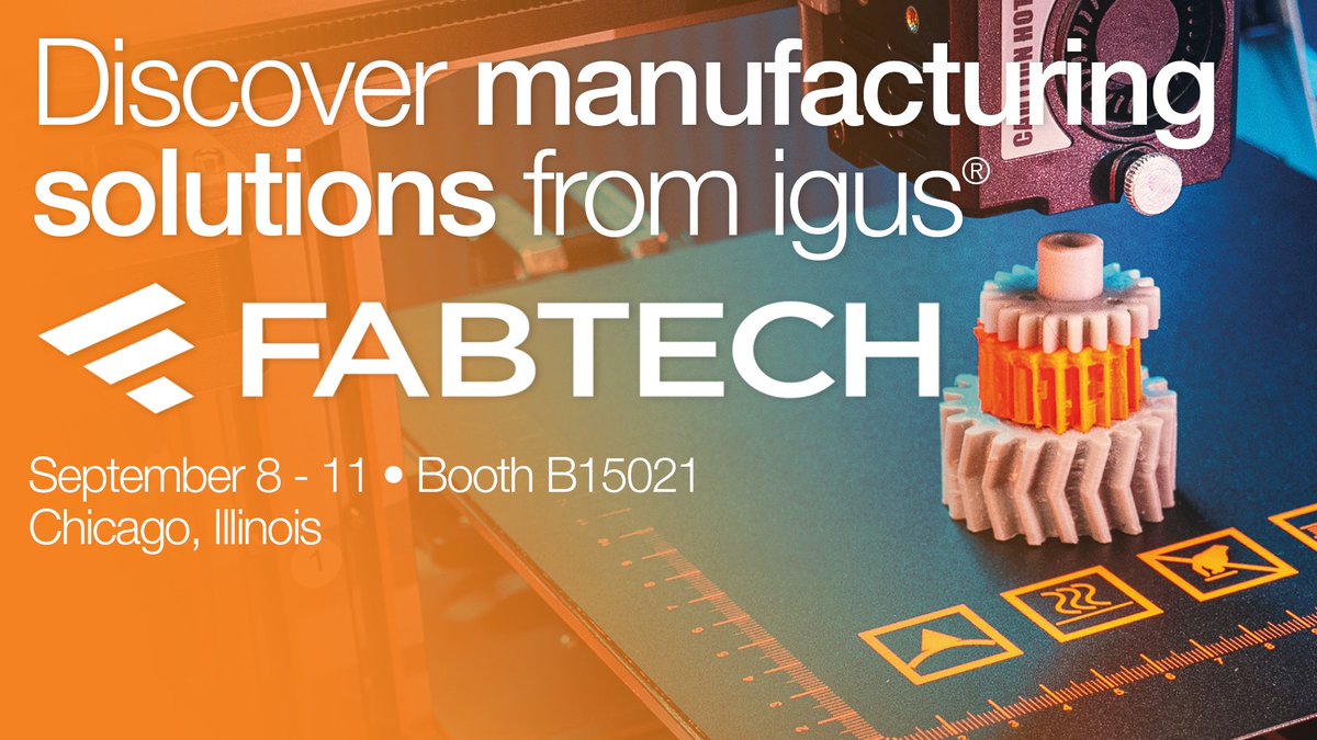 We know downtime costs you time and money. Our motion plastics® eliminate grease, reduce wear, and provide reliable performance in demanding machine tool environments. Visit us at <a href="/FabtechExpo/">FABTECH</a> from Sept 8-11 at booth B15021. 🔗 Grab your free pass: bit.ly/413DEDh
