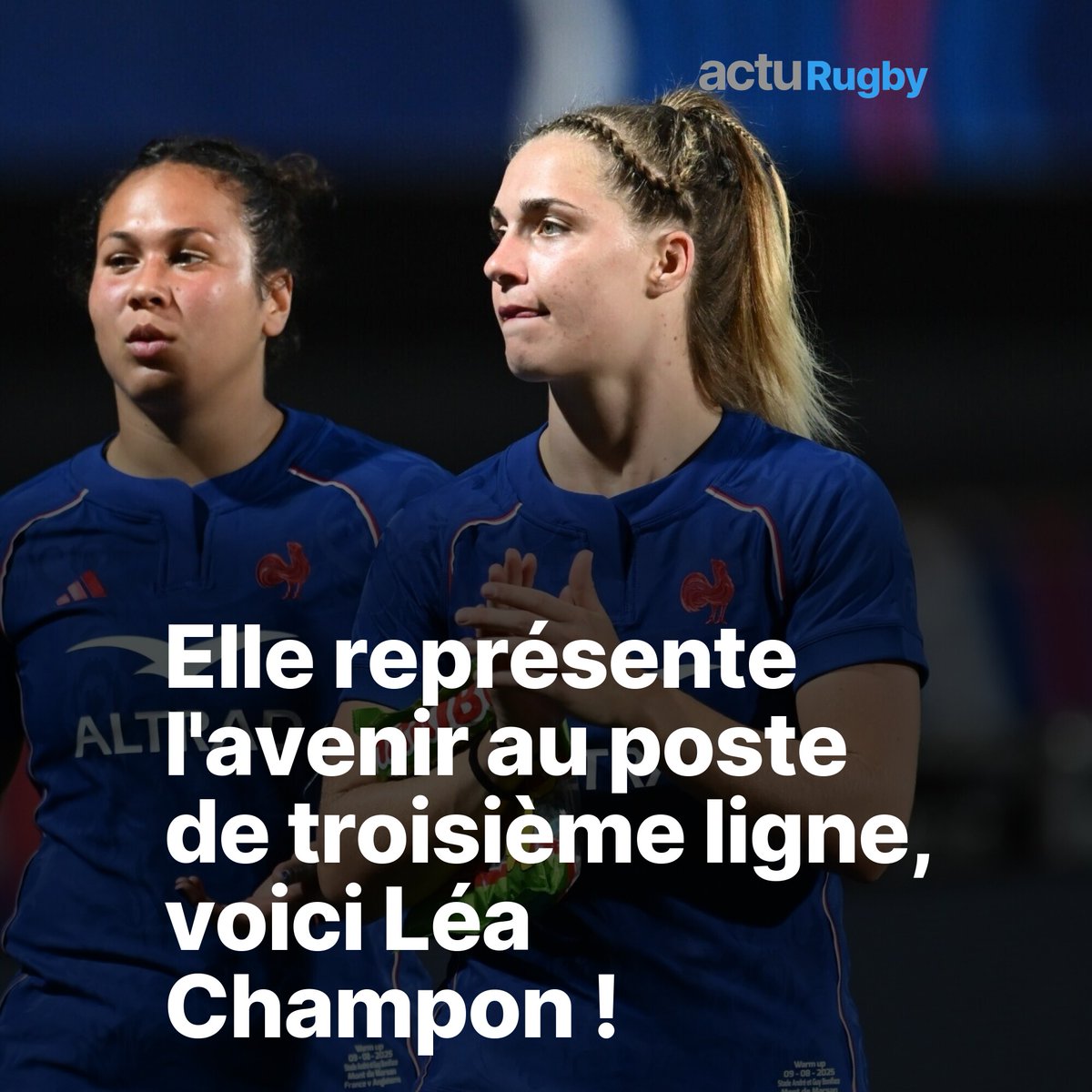 🏉🤩Elle avait connu sa première sélection en Nouvelle-Zélande en 2023. Aujourd'hui elle est sélectionnée pour participer à la Coupe du monde à seulement 22 ans. Portrait d'une joueuse prometteuse.

➡️ actu.fr/sports/rugby/p…