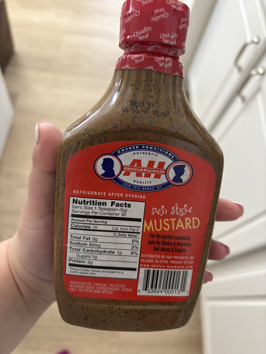 This mustard used to be yellow back in 2016…