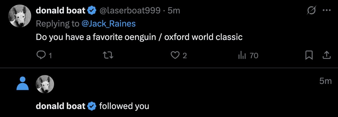 Things are developing.