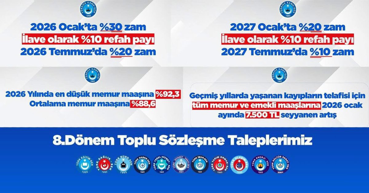 #MemurHakkınıİstiyor