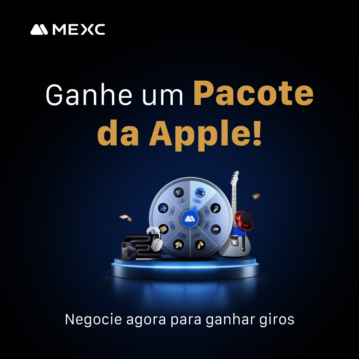 🪩 Roleta dos Ganhos - Ganhe o Pacote Apple!🛝

Participe!
👉mexc.com/pt-PT/landings…

Preencha o formulário pra levar 20 USDT pra casa!
👉gleam.io/bLWP6/roleta-d…

Gire a roleta para ter a chance de ganhar o Pacote da Apple: iPhone, MacBook e AirPods!

Negocie Futuros com os