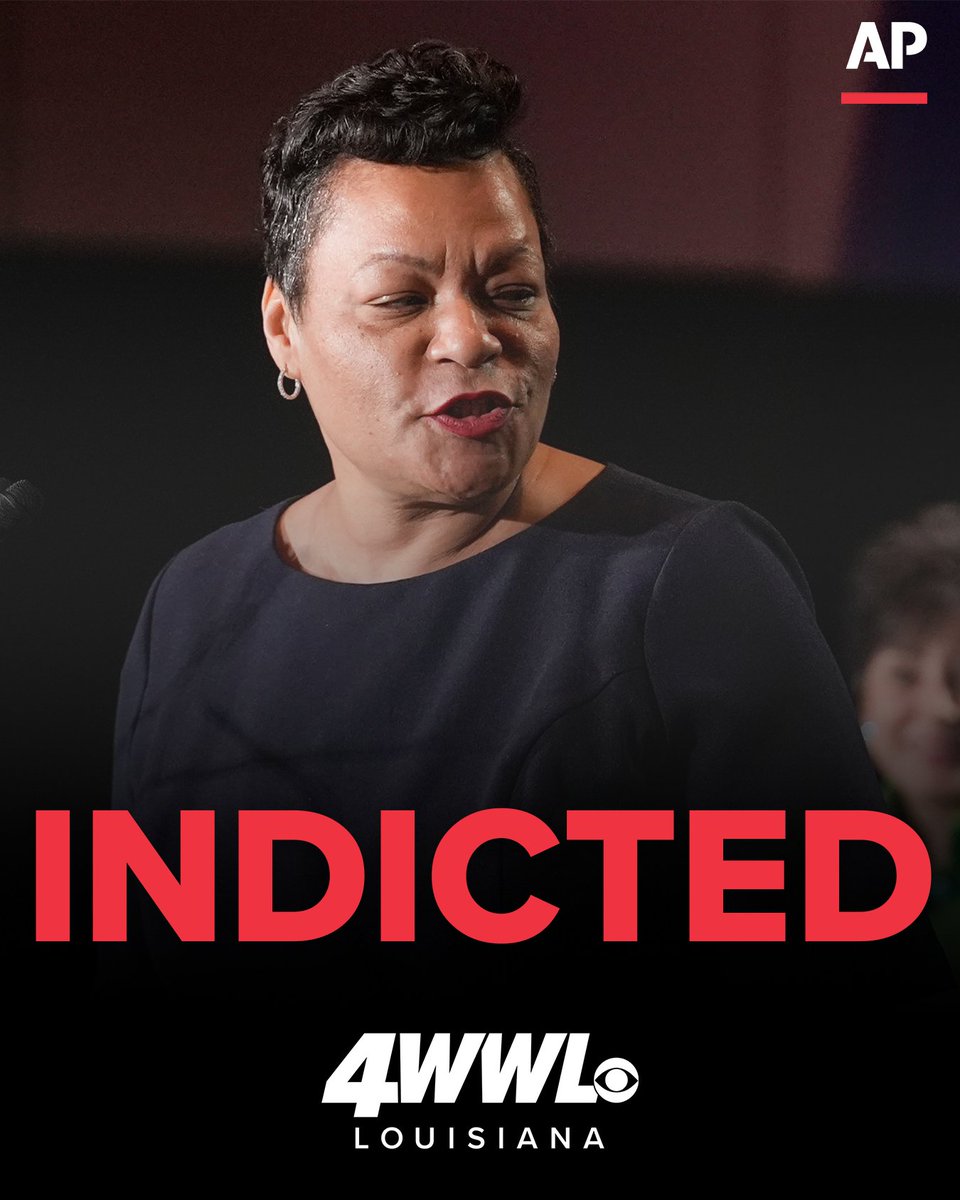 Mayor LaToya Cantrell indicted in historic federal investigation

Full Story: