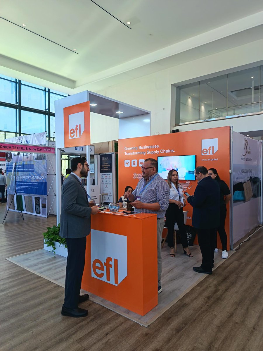 The EFL Global team had a great time connecting with industry peers at the Apparel Sourcing Show in Guatemala City this week. Thank you to everyone who stopped by our booth to meet with us and discuss supply chain solutions. We look forward to building on these conversations.