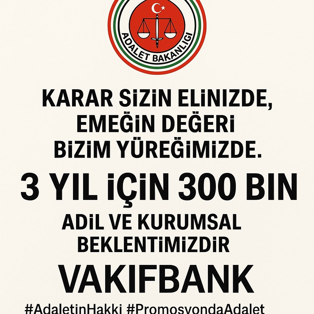 #Adaletse300Bin