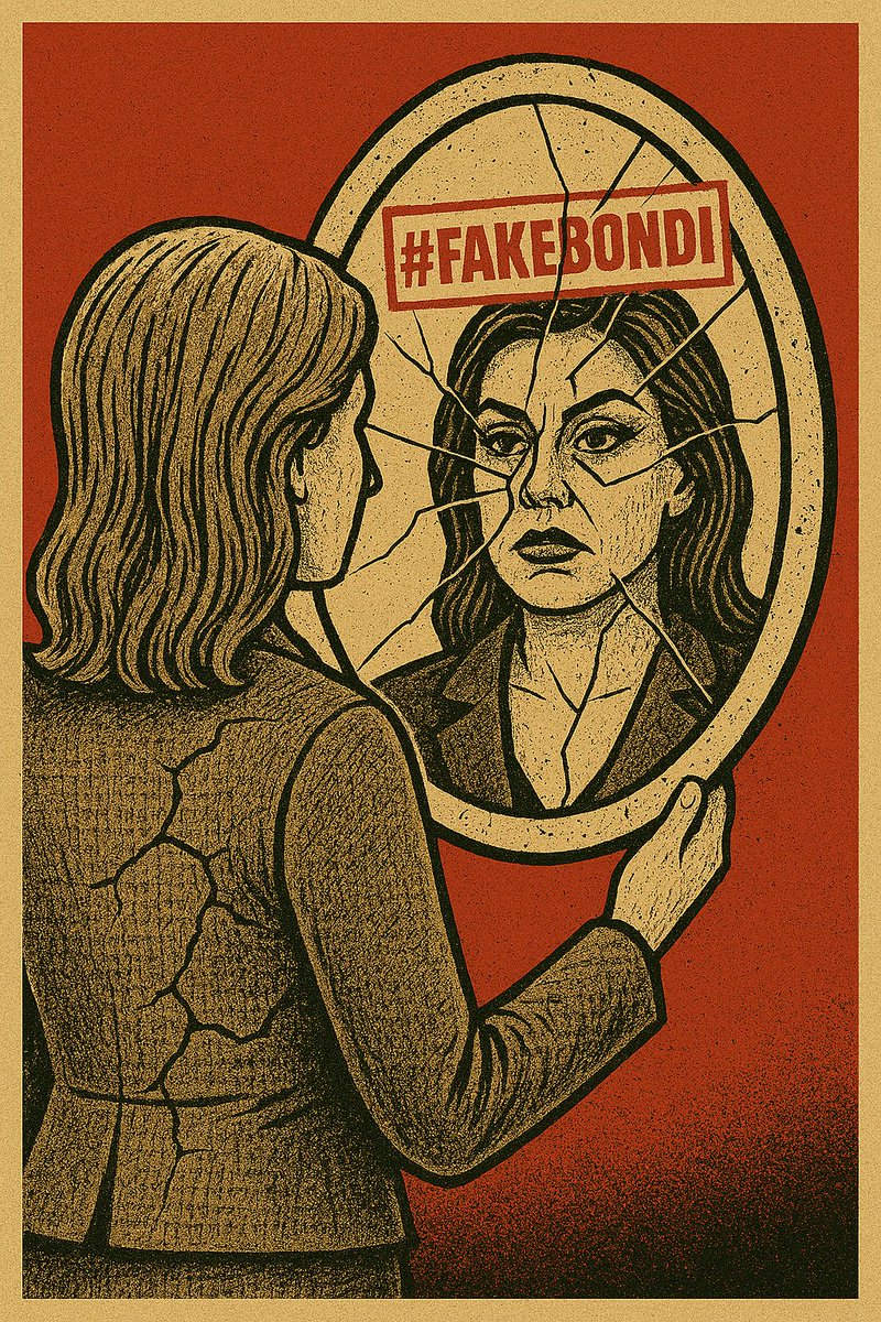 Bondi representa la justicia de exportación: sin contexto, sin alma, sin pueblo. Aquí, donde la verdad se defiende con convicción, su discurso no entra.  
#FakeBondi
<a href="/UnleashDracarys/">Dracarys</a>