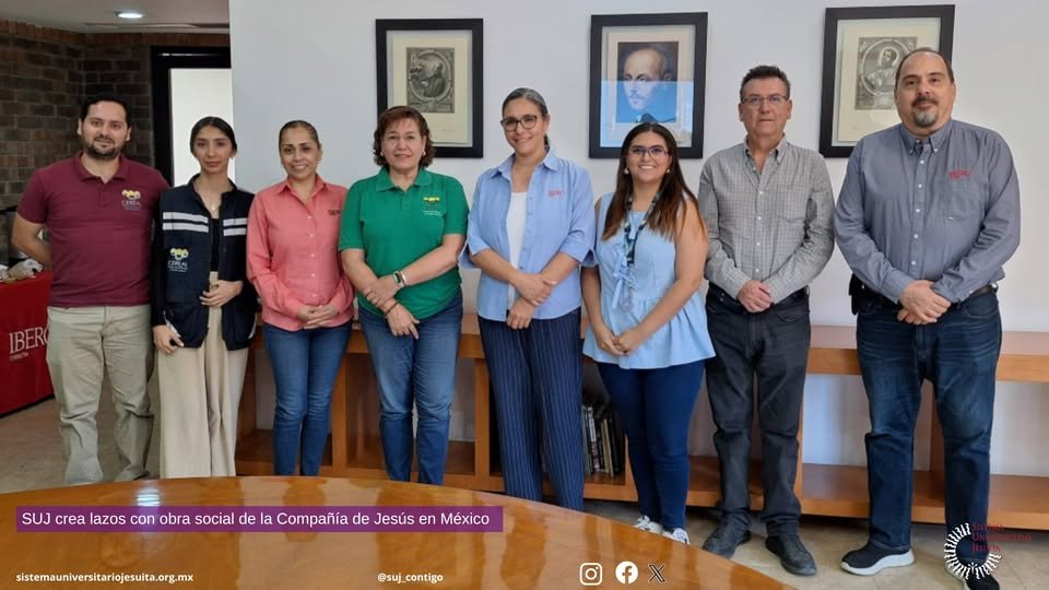 Sistema Universitario Jesuita (@suj_contigo) on Twitter photo #SUJContigo
La <a href="/IberoTorreon/">Ibero Torreón</a> crea vínculo con el equipo del <a href="/CEREAL_DHL/">Centro de Reflexión y Acción Laboral (CEREAL)</a> - Centro de Reflexión y Acción Laboral - obra social de <a href="/Jesuitas_Mexico/">Compañía de Jesús en México</a>- para colaborar en la socialización y difusión de buenas noticias para el ámbito laboral en la Comarca Lagunera.
#EducaciónJesuitaMX #SUJContigo
La <a href="/IberoTorreon/">Ibero Torreón</a> crea vínculo con el equipo del <a href="/CEREAL_DHL/">Centro de Reflexión y Acción Laboral (CEREAL)</a> - Centro de Reflexión y Acción Laboral - obra social de <a href="/Jesuitas_Mexico/">Compañía de Jesús en México</a>- para colaborar en la socialización y difusión de buenas noticias para el ámbito laboral en la Comarca Lagunera.
#EducaciónJesuitaMX