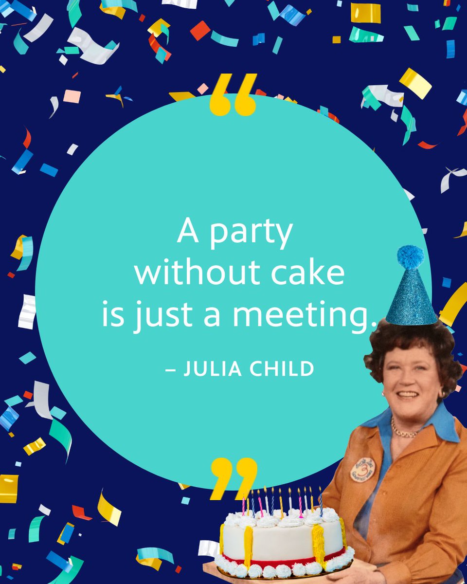 Arkansas PBS (@arkansaspbs) on Twitter photo 🎂 Make sure it’s a party at your house when you celebrate @Julia Child’s 113th birthday today! Whip up her famous Queen of Sheba (Reine de Saba) chocolate cake with this recipe from “The French Chef”: youtube.com/watch?v=IuzBru… 🎂 Make sure it’s a party at your house when you celebrate @Julia Child’s 113th birthday today! Whip up her famous Queen of Sheba (Reine de Saba) chocolate cake with this recipe from “The French Chef”: youtube.com/watch?v=IuzBru…