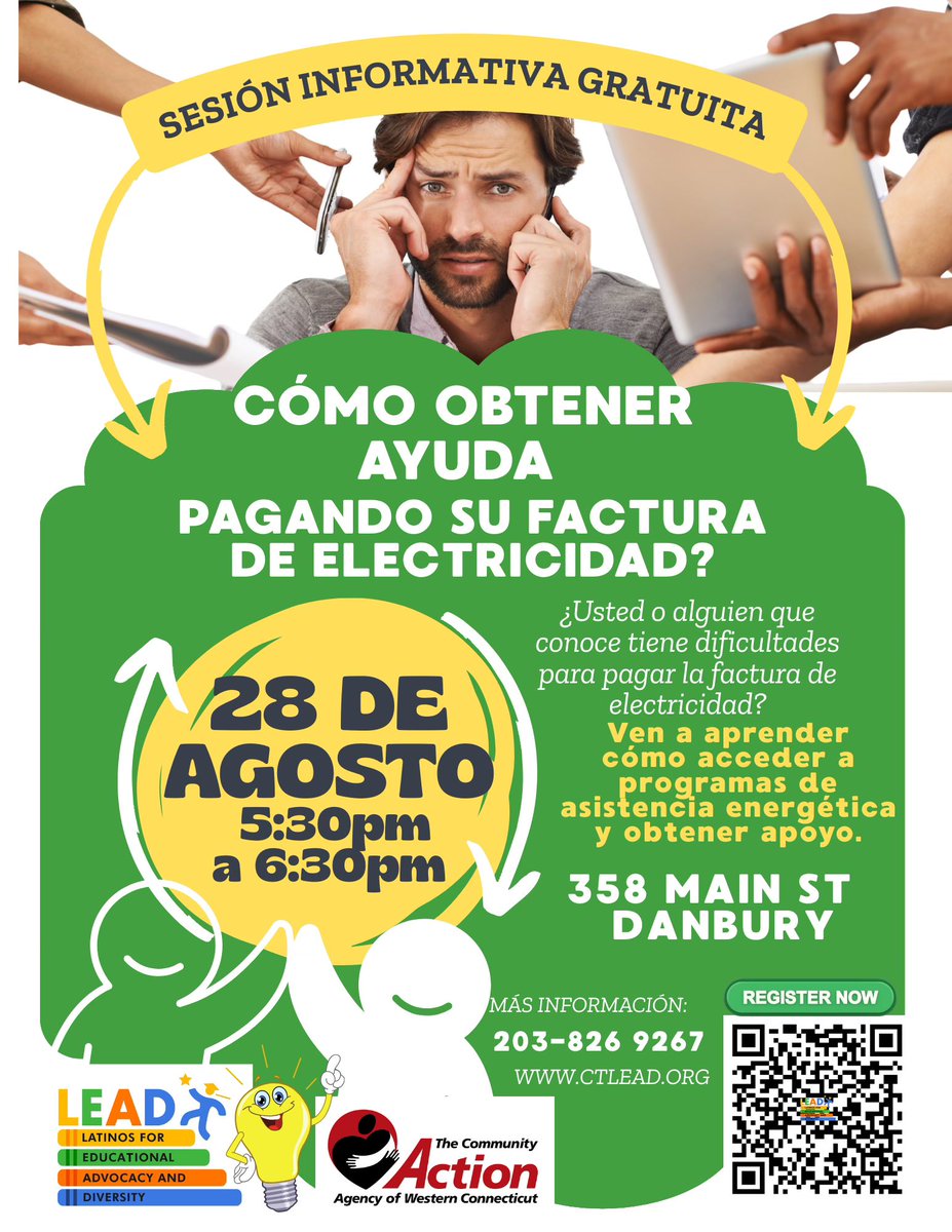 LEAD Danbury 🏆🌸💃 Marketing &amp; AI workshop, Women Empowerment, Free Info Session, Zumba &amp; Pilates 💛
 facebook.com/share/g/171Jtn…
#LEAD #DanburyCT