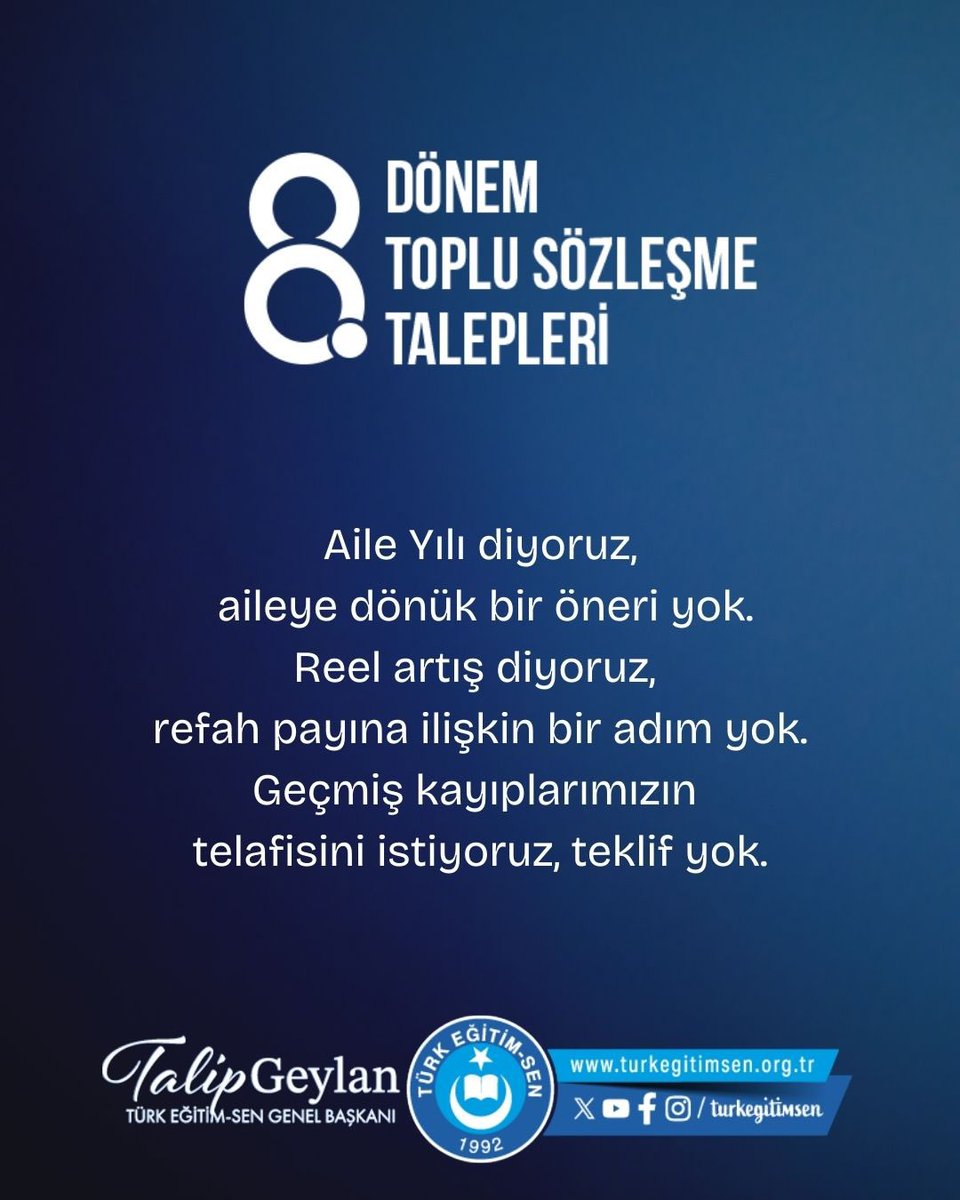 #MemurHakkınıİstiyor