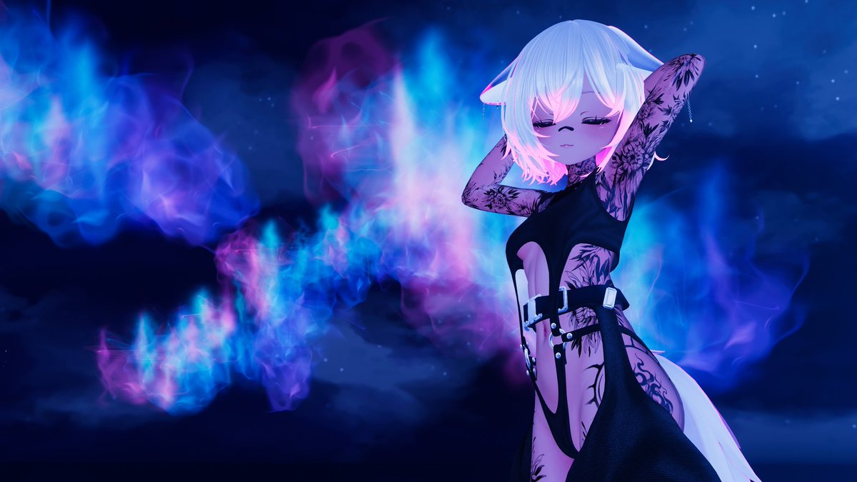 Nerowolff_VR's tweet photo. Lost in the glow, found in the night*
#VRChat #VRChatWorld #VRCPhotography #VirtualReality #VRCStyle #VRCArt #VRCLife #VRCCommunity #VRCEdit #VirtualAesthetic #DigitalArt #VRCWorld #VRCVibes #VirtualCosmos #VRChatPhotography https://t.co/2F5tfqHE5b