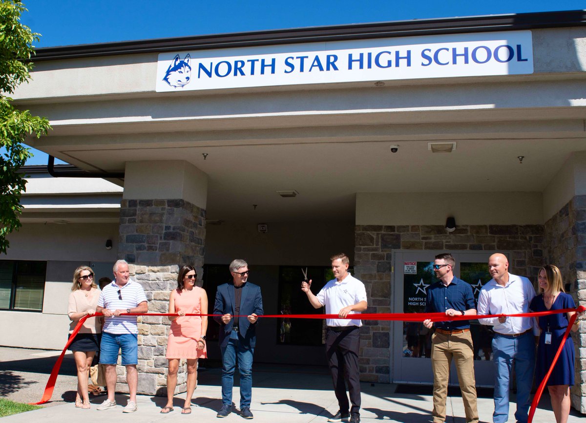 Congratulations to North Star Charter School on the grand opening of your high school and merger with Rolling Hills- the first ever merger between two public charter schools in the Gem State.