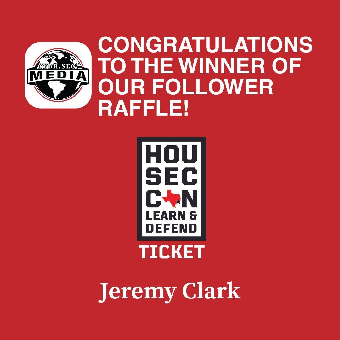 CYBRSECMedia's tweet image. Congratulations to our final follower giveaway winner – Jeremy Clark from LinkedIn!! Follow #CYBRSECMedia on LinkedIn, Facebook, X, and Instagram the latest articles, blogs, podcasts, and more. 
#LearnandDefend #Cybersecurity #Giveaway