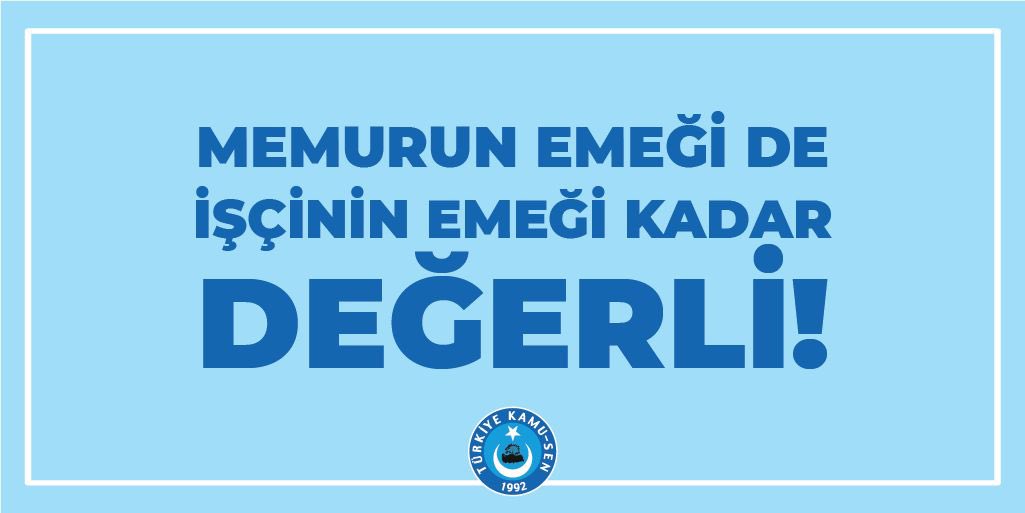 yucelkazancoglu's tweet photo. Kamu çalışanı sahipsiz değildir. Sahibi millettir, sesi Türkiye Kamu-Sen’dir.

 #MemurHakkınıİstiyor https://t.co/1BOUaDlRdv