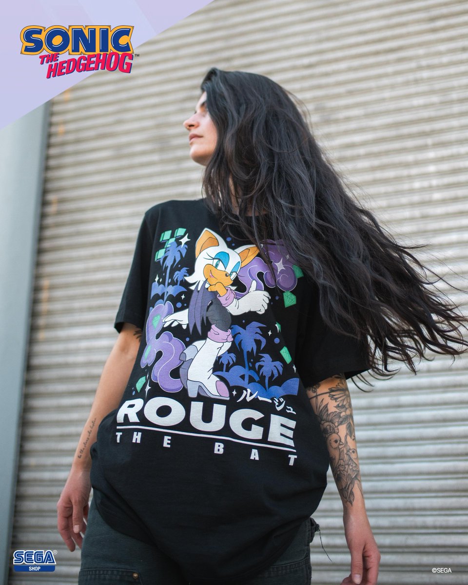 thesegashop's tweet photo. Your new faves. The Sticker Bomb Jacket, Cloudy Night Rouge Tee, Pastel Crossbody Bag, and Ultimate Lifeform Tee. Get yours at https://t.co/Bz8k0MpWYG. Now Shipping Worldwide. 

@SEGA @Sonic_Hedgehog https://t.co/ea2i1NRZPt