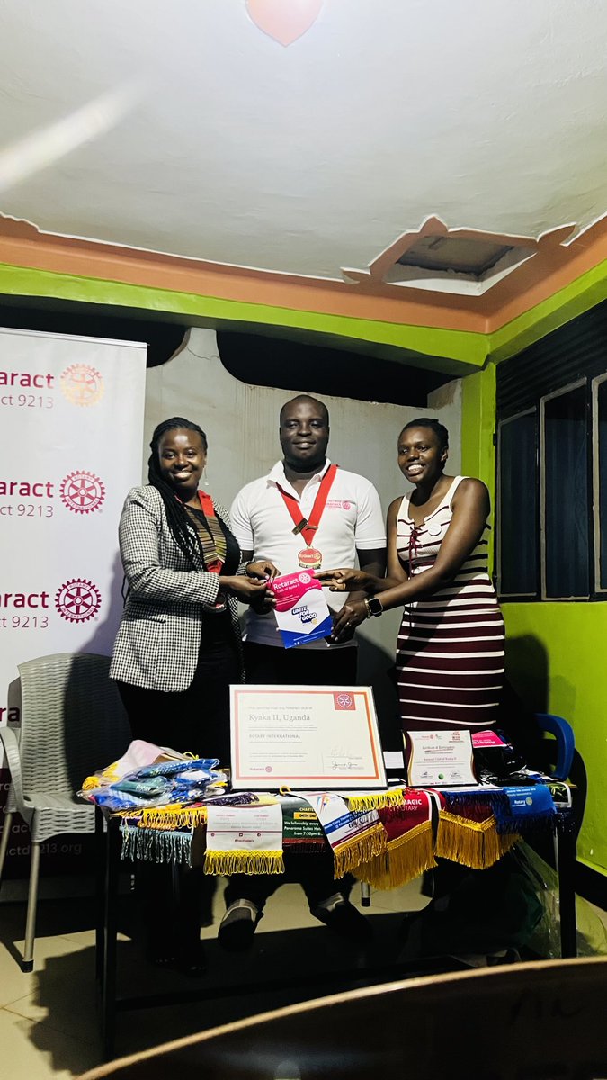 On 14th of August 2025 we hosted DRR <a href="/9213/">BIG</a> Abbie in Kyaka ll , she addressed us about Professional development , rotary foundation ,