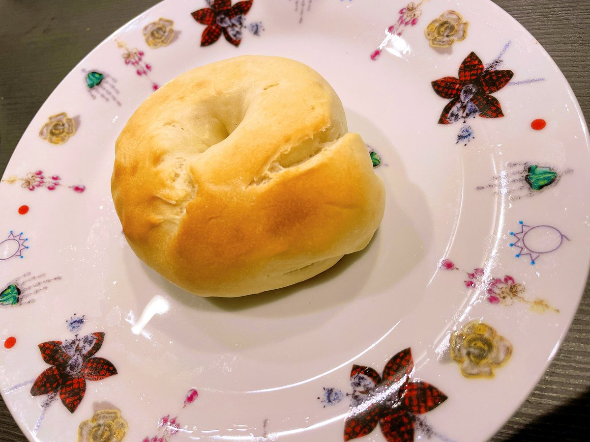 ミルクベーグルを焼いた